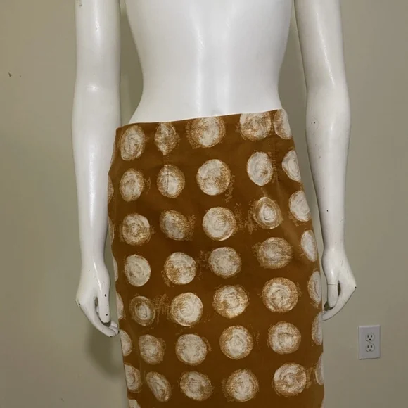 Anthropology MAEVE Polka Dot Pencil Skirt Sz 10 - Picture 8 of 8